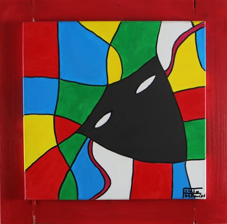 BRESCIANI FULVIO (n. 1968) Contributo a Venezia II. Acrilico su tela. Cm...