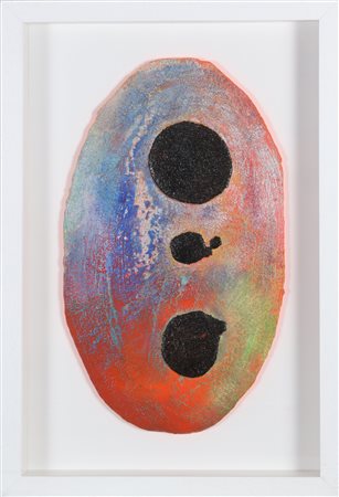 NUCARA RENZO (n. 1955) Reperto. 2002. Pigmenti su tavola. Cm 30,00 x 50,00....