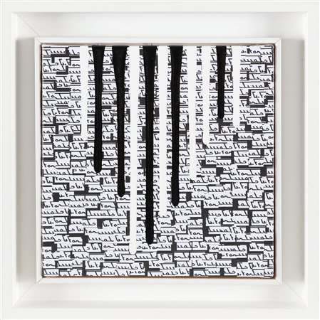 FORTUNATO GIUSEPPE (n. 1956) Colate. 2012. Tecnica mista su tela. Cm 20,00 x...