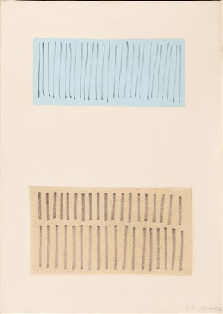 VERMI ARTURO (1928 - 1988) Particolari. 1962. Tecnica mista su tela. Cm 50,00...