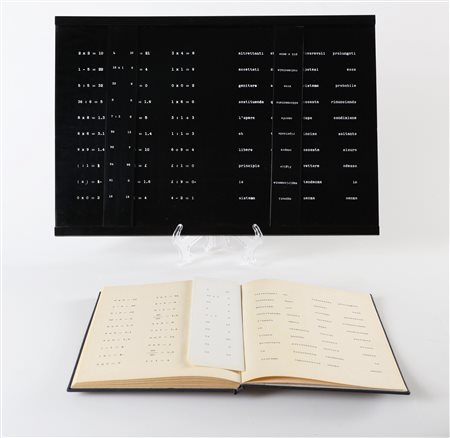 AGNETTI VINCENZO (1926 - 1981) Tesi. . 1972. Multiplo. Cm 44,00 x 30,00....