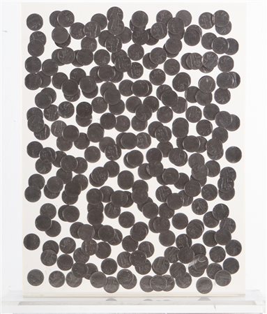 ARMAN FERNANDEZ (1928 - 2005) Senza titolo. 2001. Inclusione in plexiglass....