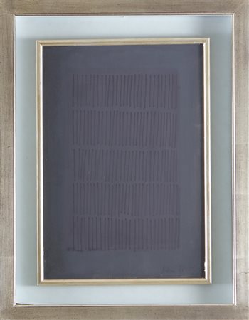 VERMI ARTURO (1928 - 1988) Diario. . 1964. Tecnica mista su cartone. Cm 33,00...