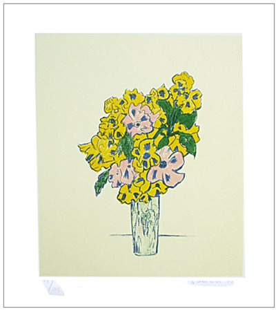 GIOVANNI OMICCIOLI Roma 1901 – Roma 1975 Senza titolo 1970 Litografia a...