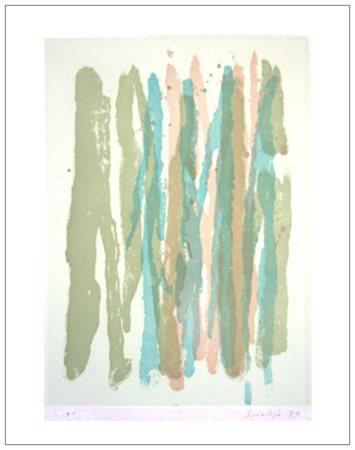 TOTI SCIALOJA Roma 1914 – Roma 1998 Per Adriana 1979 Acquatinta maniera a...