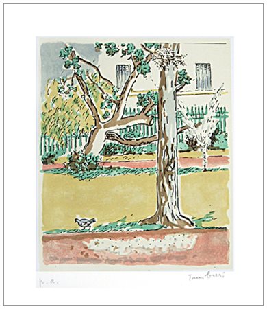 ORFEO TAMBURI Jesi 1910 – Parigi (Francia) 1994 Senza titolo Litografia a...