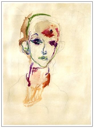 ERNESTO TRECCANI Milano 1920 – Milano 2009 Senza titolo Litografia a colori...