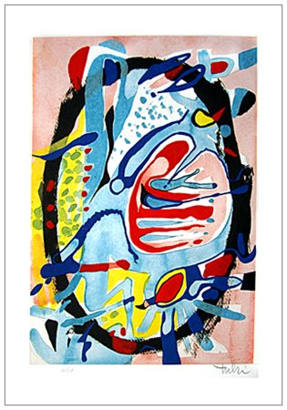 WLADIMIRO TULLI Macerata 1922 – Macerata 2003 L’isola felice Litografia a 8...