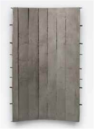 Giuseppe Uncini (1929-2008) Cementarmato parabolico firma, data e titolo...