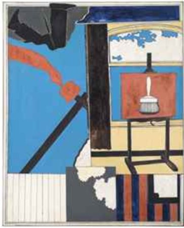 Tano Festa (1938-1988) Les Promenades d'Euclide titolo, firma e data "Les...