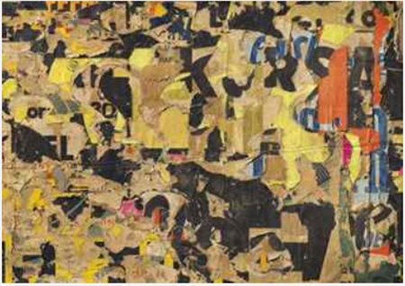 Mimmo Rotella (1918-2006) Diciamo... informale firmato Rotella (in basso a...