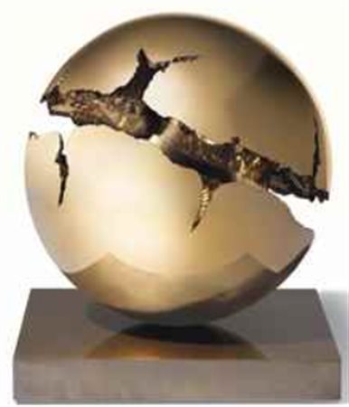 Arnaldo Pomodoro (N. 1926) Sfera con sfera firma, data e numerazione Arnaldo...