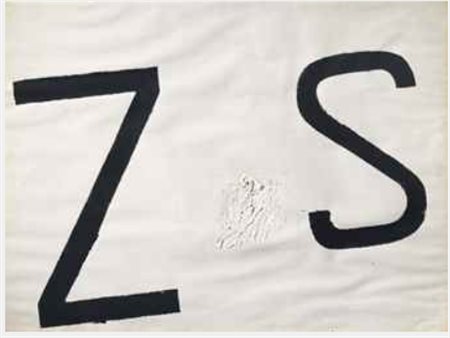 Jannis Kounellis (1936-2017) Segnali firmato Kounellis (in basso a sinistra)...