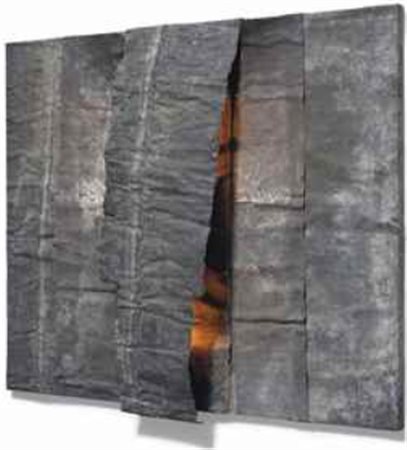 Pier Paolo Calzolari (N. 1943) Senza titolo piombo, stagno, piastre di ferro,...