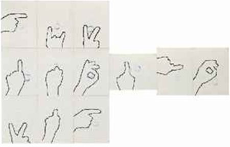 Alighiero Boetti (1940-1994) Autoritratto firmato alighiero e boetti (in...