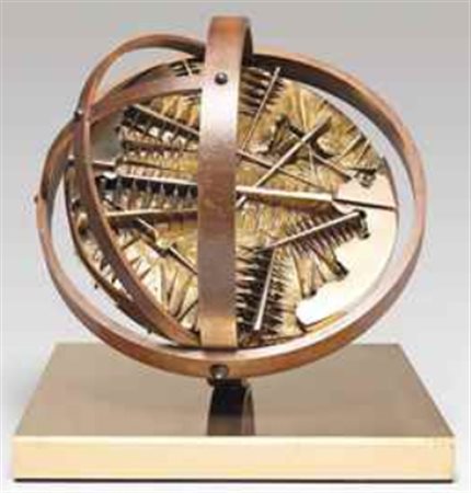 Arnaldo Pomodoro (N. 1926) Giroscopio firma, data e numerazione Arnaldo...