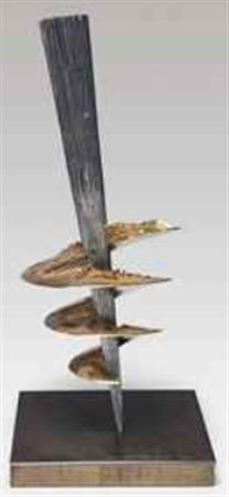 Arnaldo Pomodoro (N. 1926) Un'elica per Leonardo firma, data e numerazione...