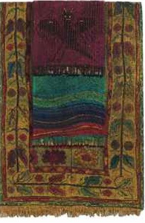 Aldo Mondino (1938-2005) Tappeti stesi firma, data e titolo Mondino 88...