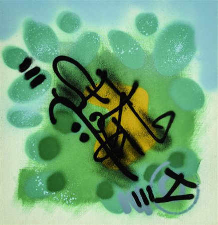 Toxic (Torrick Ablack) (Bronx 1965 ) Senza titolo, 2002 Olio e spray su tela,...