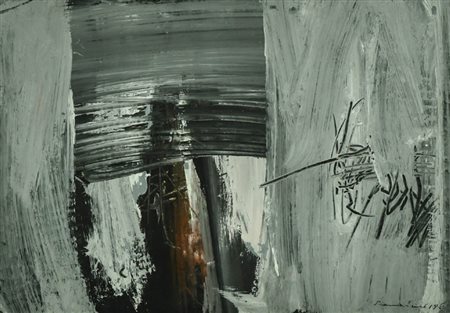 Emilio Scanavino (Genova 1922 Milano 1986) Senza titolo, 1959 Olio su...