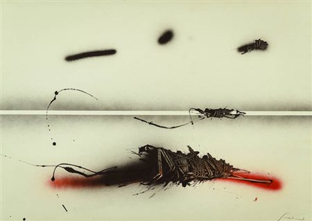 Emilio Scanavino (Genova 1922 Milano 1986) Senza titolo, 1978 Acrilico su...