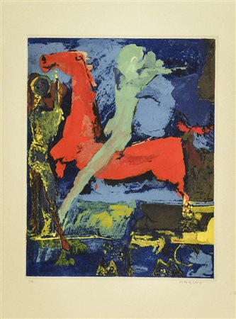 Marino Marini (Pistoia 1901 Viareggio 1980) Marino from Shakespeare, 1977...