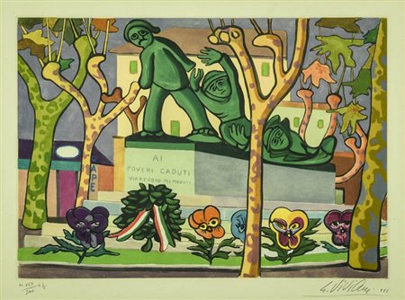 Giuseppe Viviani (Agnano (Pi) 1898 Pisa 1965) Monumento ai caduti di...