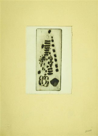 Zoran Antonio Music (Gorizia 1909 Venezia 2005) Allegoria, 1957 Acquaforte di...