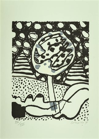 Guillaume Corneille (Liegi 1922 Auves-Sur-Oise 2010) Senza titolo, 1975...