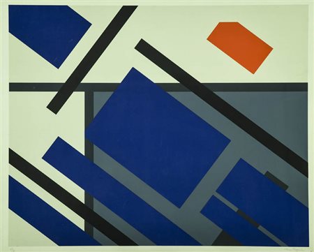 Mauro Reggiani (Nonentola (Mo) 1897 Milano 1980) Composizione, Litografia su...