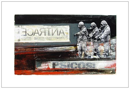 MIRKO PAGLIACCI Losanna (Svizzera) 1959 Psicosi (Antrace) 2001 Pigmenti mix e...