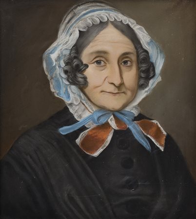 ANONIMO Eugenia Sappa dei Milanesi Tecnica mista su carta cm 40x35 Lievi difetti