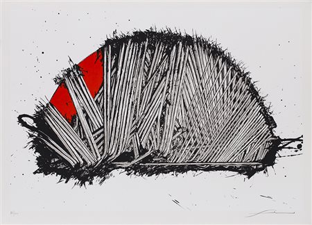 EMILIO SCANAVINO (1922-1986) Senza Titolo Litografia cm 50x70 Firma e...