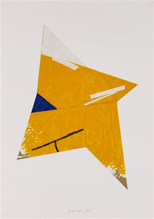 GIANFRANCO PARDI (1933-2012) Senza Titolo, 1999 Serigrafia cm 50x35 Firma e...