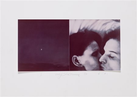 URS LUTHI (1947) Senza Titolo, 1977 Stampa fotografica applicata su...