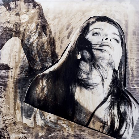 FRANCESCA GALLIANI (1962) Guerriera, 1994 Tecnica mista su fotografia con...