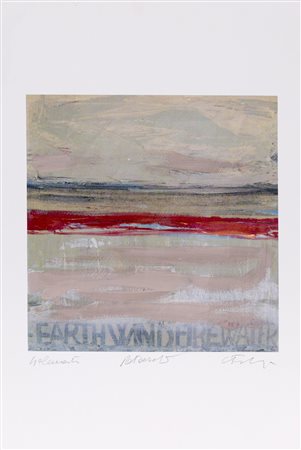 CARLO MASSIMO FRANCHI (1961) 4 elementi Tecnica mista su carta cm 48x33 Firma...