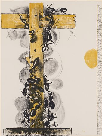 GRAHAM SUTHERLAND (1903-1980) Ants, 1968 Litografia cm 64x49,5 Firma,...
