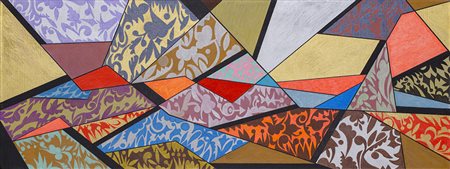 SILVANO ANNIBALI (1970) Mutabile - Immutabile N.2, 2015 Tecnica mista su tela...