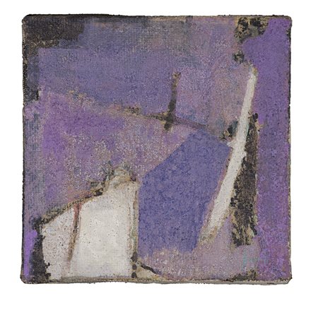 PRIMO FORMENTI (1941) Senza Titolo Tecnica mista su tela cm 20x20 Firma al...