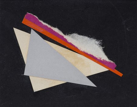 MADJA RUPERTI (1903-1981) Senza titolo, 1970 Tecnica mista e collage su...