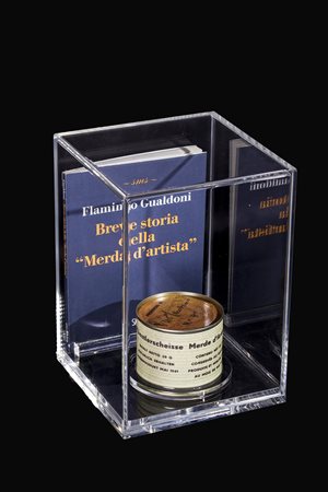 PIERO MANZONI (1933-1963) Merda d'Artista, 2013 Multiplo in latta Cm 6x7x7...