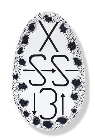 DALILA CROTTI (1983) Not is Kounellis, 2006 Tecnica mista e pelli su tavola...