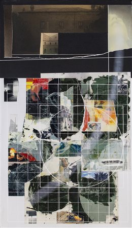 ANGELO CAGNONE (1941) Recitativo altrove (6/A), 2007-2008 Olio e tecnica...