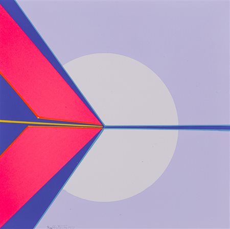 RAFFA FESTA Senza Titolo, 1977 Lotto unico composto da 2 tempere su...