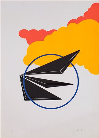 MICHELE FESTA (1932) Senza Titolo, 1974 Serigrafia cm 70x50 Firma, datazione...