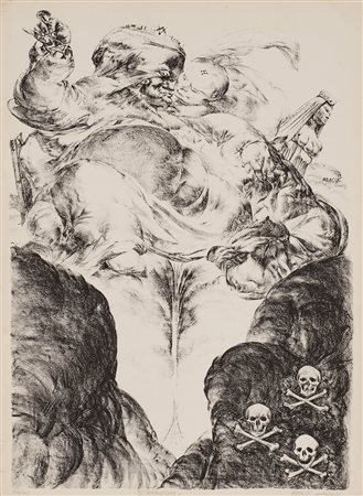 ABACUC (1933) L'ambizione, 1965 Litografia cm 70x51 Firma, titolo, datazione...
