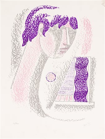 MARIO TOZZI (1895-1979) Senza Titolo Litografia cm 62x47 Firma e numerazione...