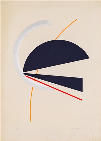 MICHELE FESTA (1932) Senza Titolo, 1971 Serigrafia cm 70x49 Firma, datazione...