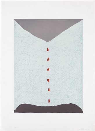 GIUSEPPE SANTOMASO (1907-1990) Senza Titolo, 1971 Litografia cm 76,5x56...